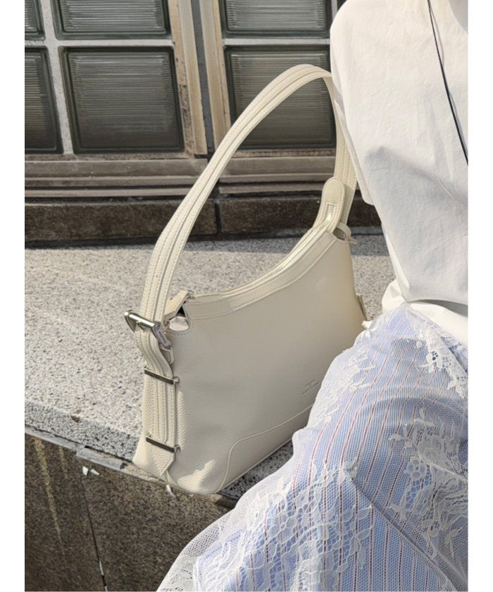 ドロー DRAW ドロー/DRAW ワンハンドル ショルダーバッグ Belted Hand bag （ベージュ） ベージュ