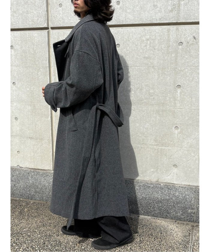 ドロー DRAW DRAW テックメルトン シングルBIGコート （グレー） グレー