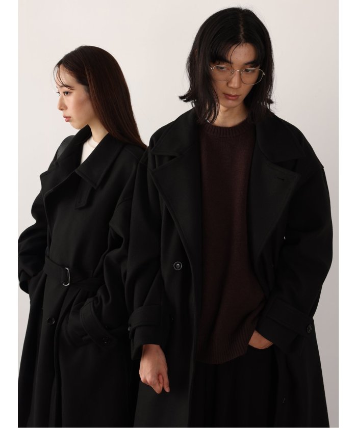 ドロー DRAW DRAW テックメルトン シングルBIGコート （グレー） グレー