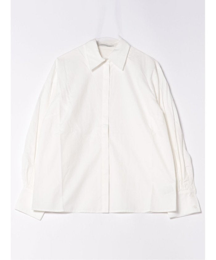 ドロー DRAW volume sleeve blouse （サックス） サックス