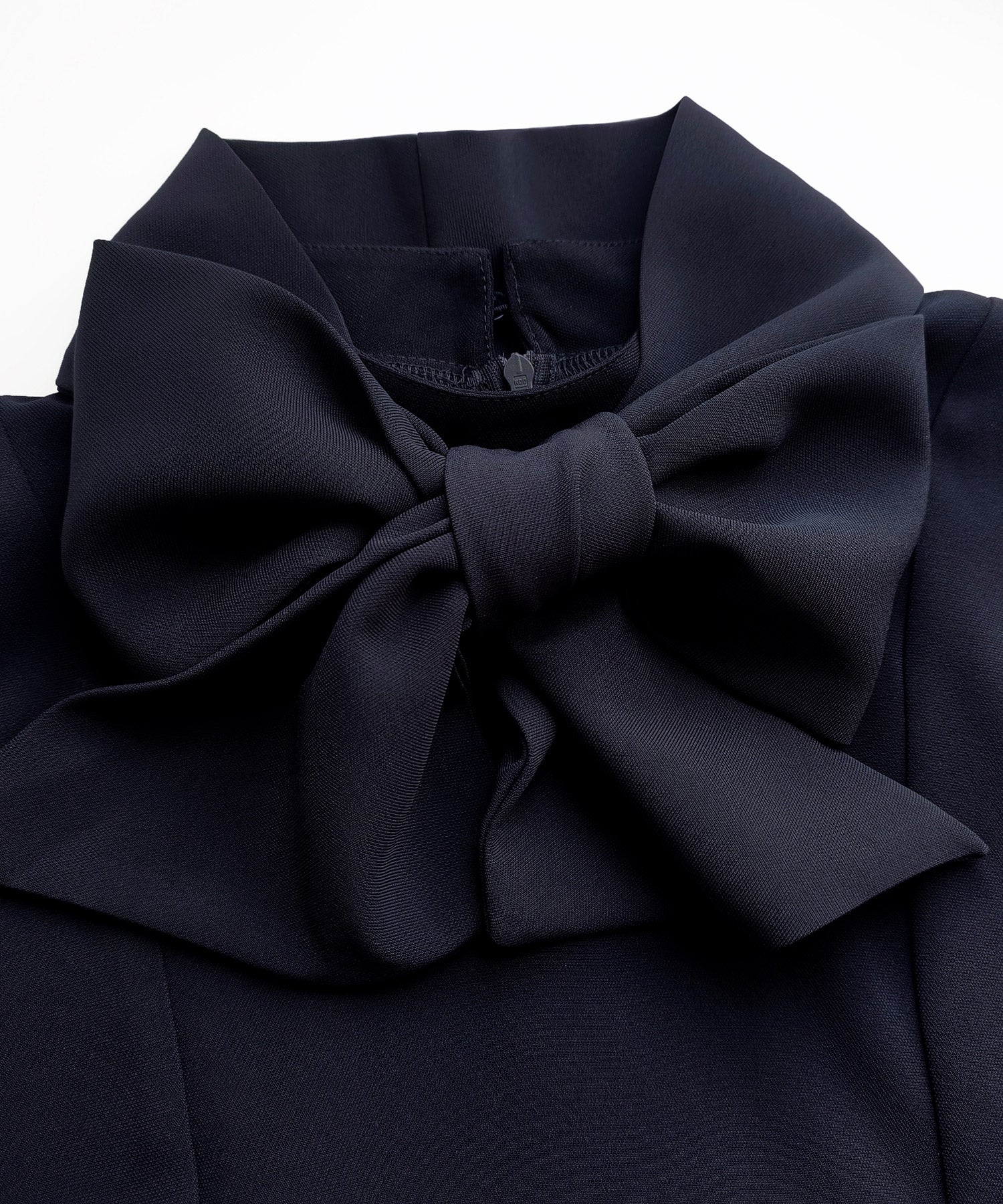 ドレスプラス DRESS+ リボン取り外し可能なセットアップ パンツドレス （ブラック） ブラック