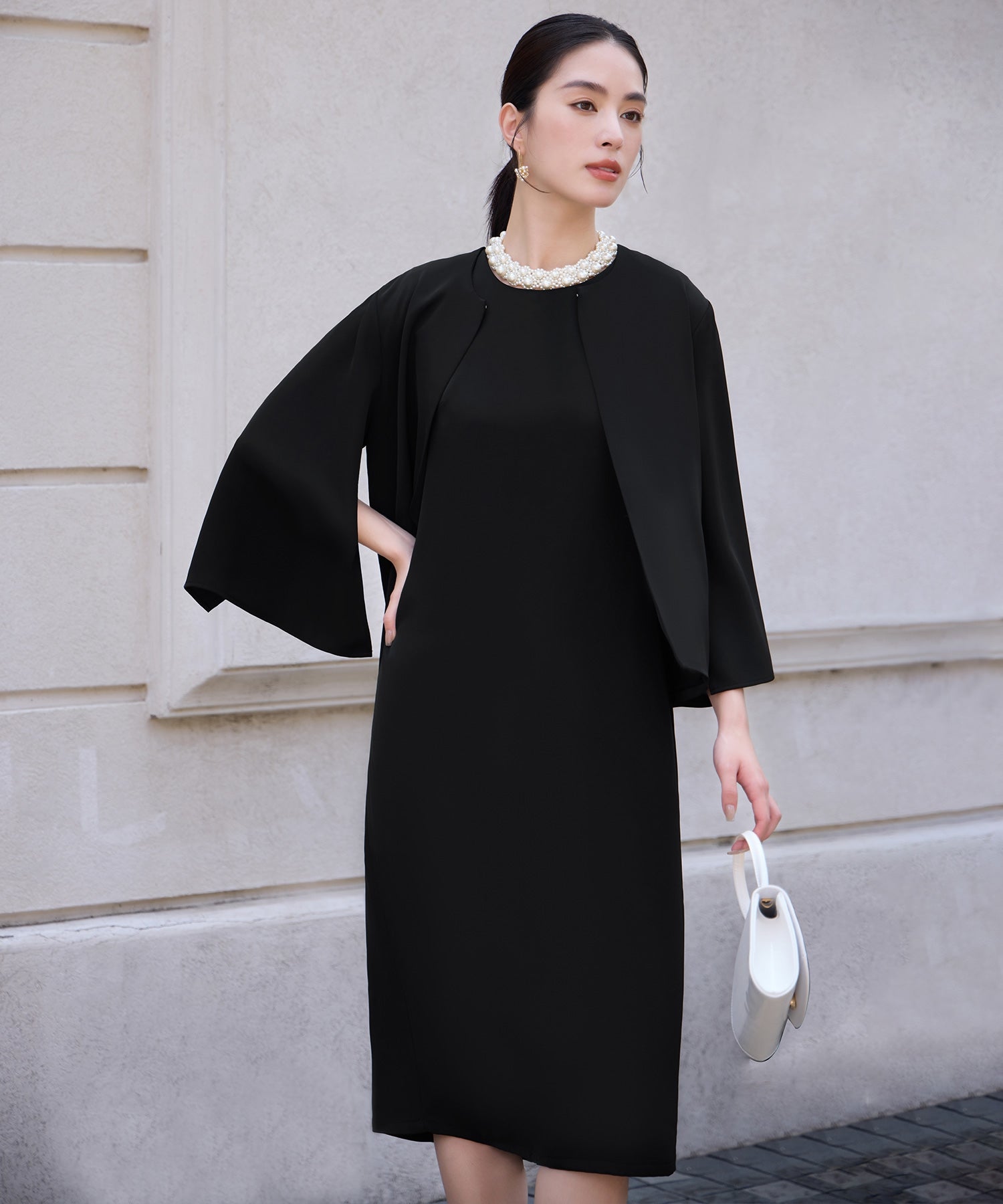 ドレスプラス DRESS+ 高見えジャケットで差がつくセットアップ （ブラック） ブラック