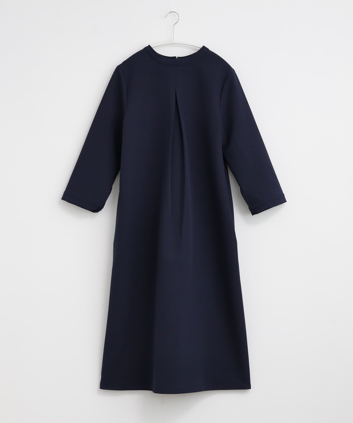 ドレスプラス DRESS+ 品さ際立つ前後2wayフォーマルワンピース （ネイビー） ネイビー