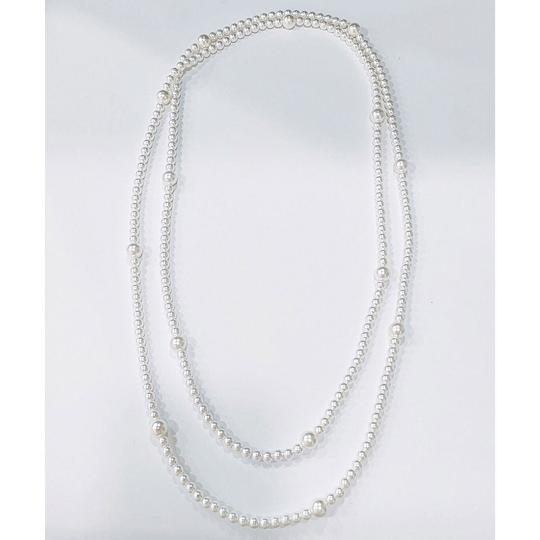 DRESS+ Long Fake Pearl Necklace [Wedding] [Ceremony] [Party]