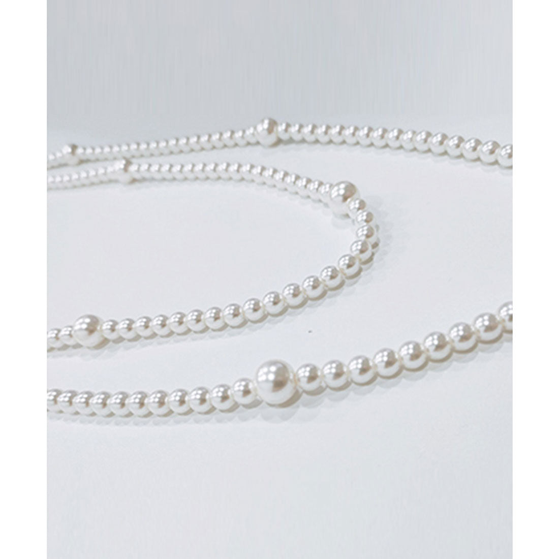DRESS+ Long Fake Pearl Necklace [Wedding] [Ceremony] [Party]