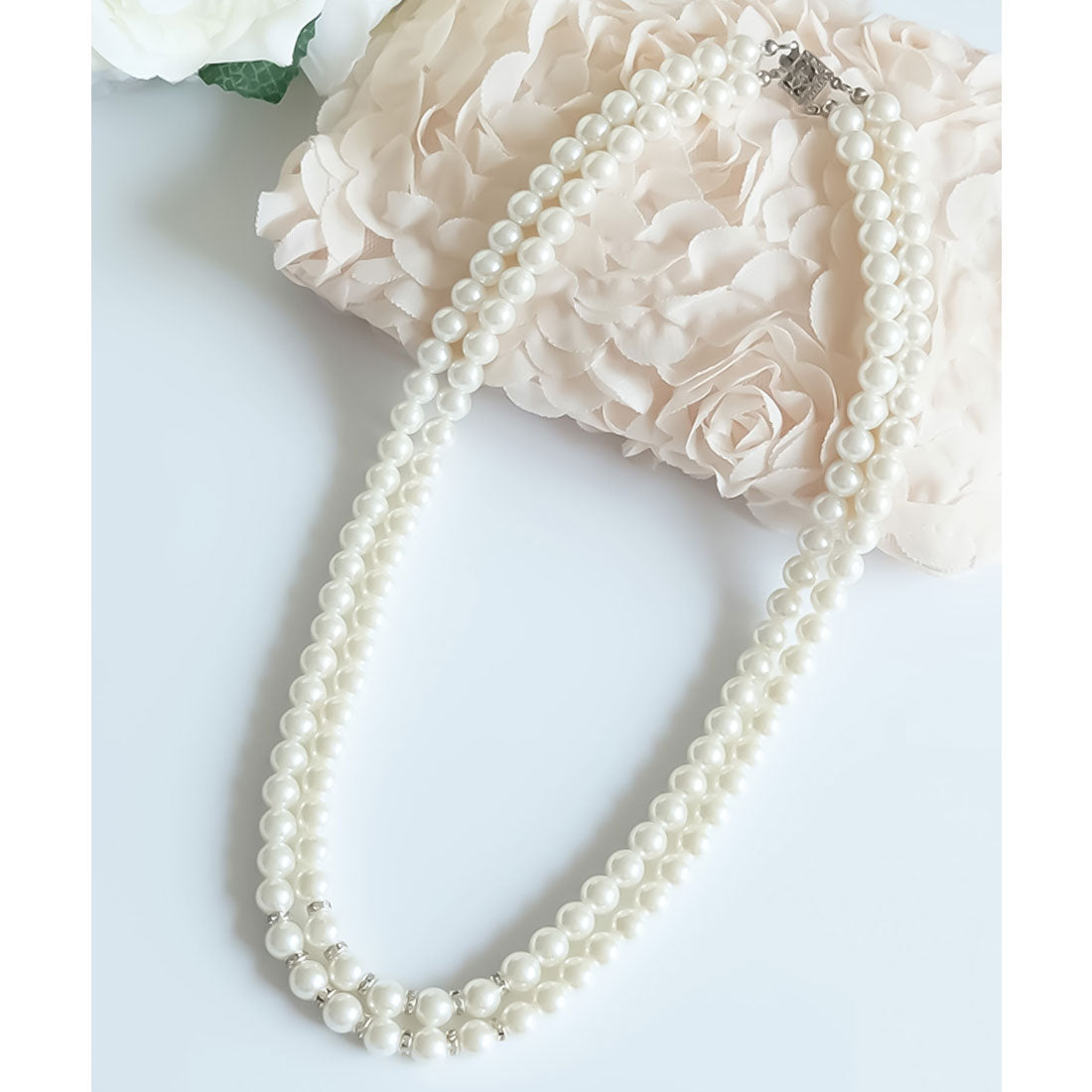 ドレスプラス DRESS+ ネックレス レディース ショート パール パーティー 結婚式