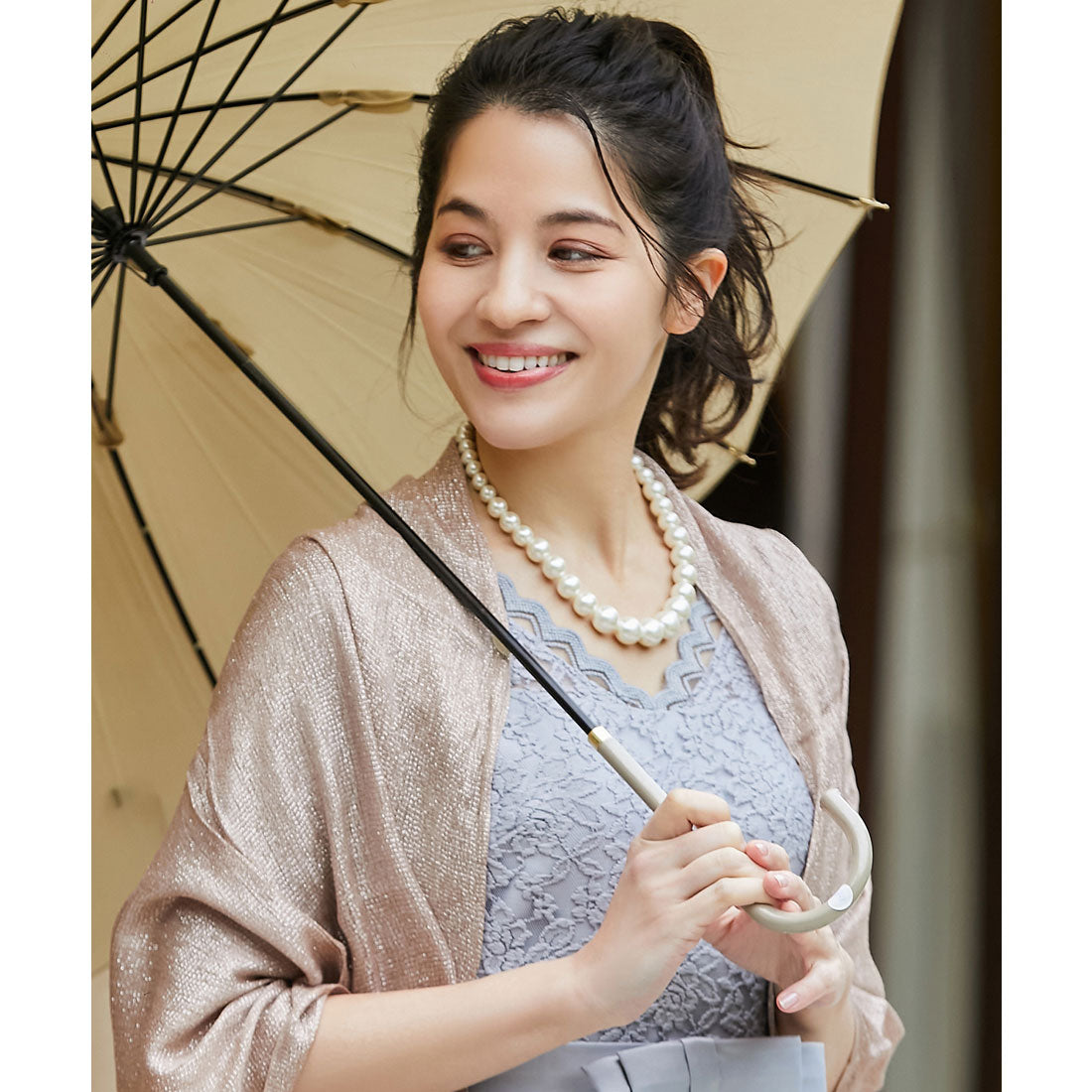 DRESS+ Faux Pearl Necklace