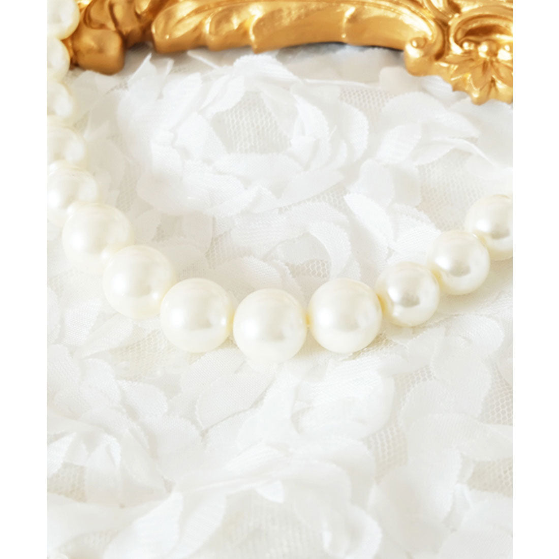DRESS+ Faux Pearl Necklace