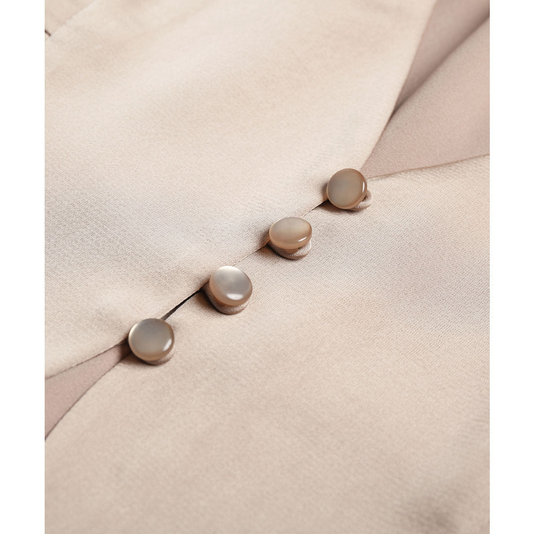 ドレスプラス DRESS+ レディース ジャケット Vネック ノーカラー ショート シアー素材