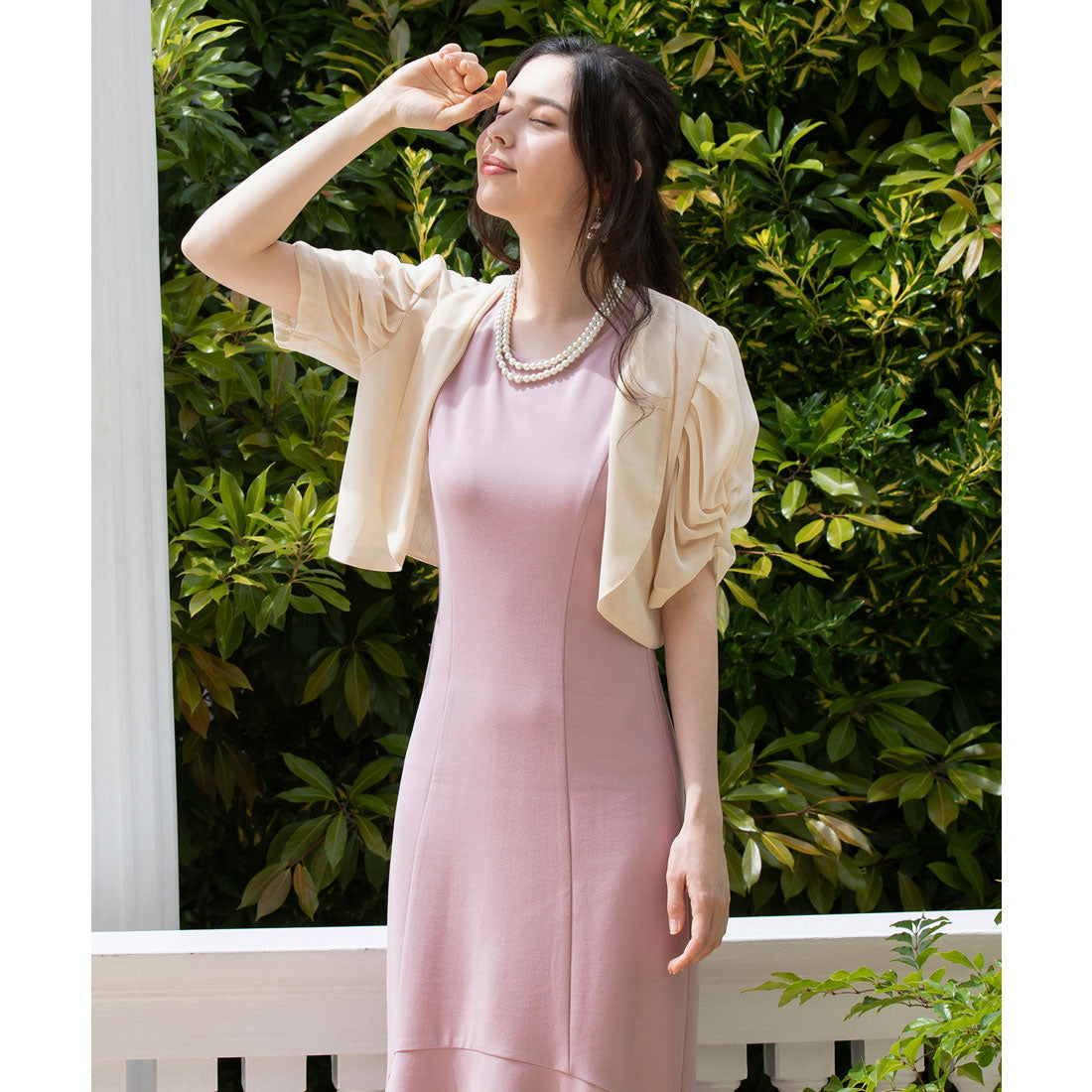 DRESS+ Bolero Short Jacket Party Bolero Dress Chiffon