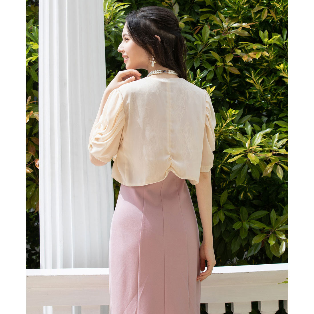 DRESS+ Bolero Short Jacket Party Bolero Dress Chiffon