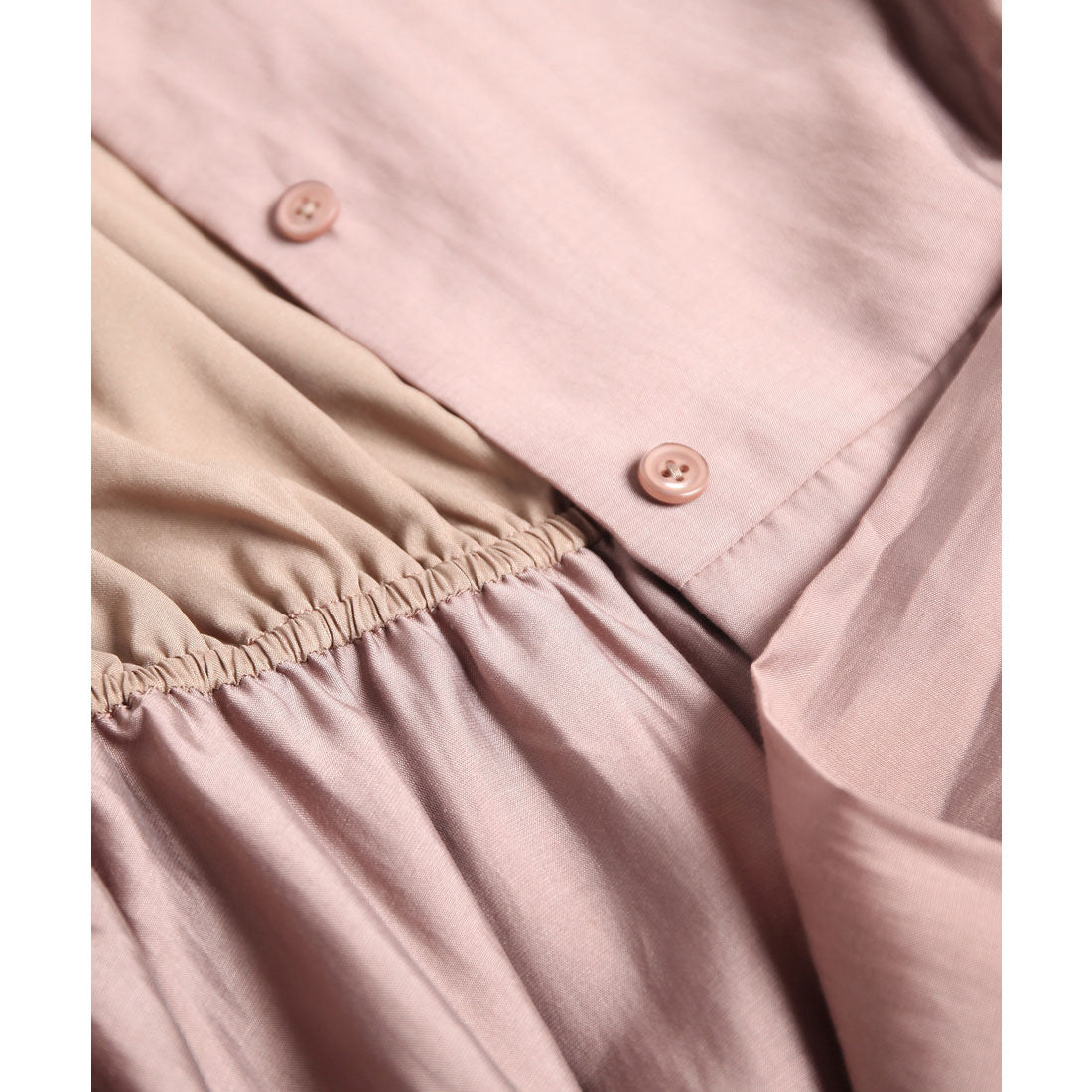 DRESS+ Blouse Long Sleeve Sheer V-neck Peplum