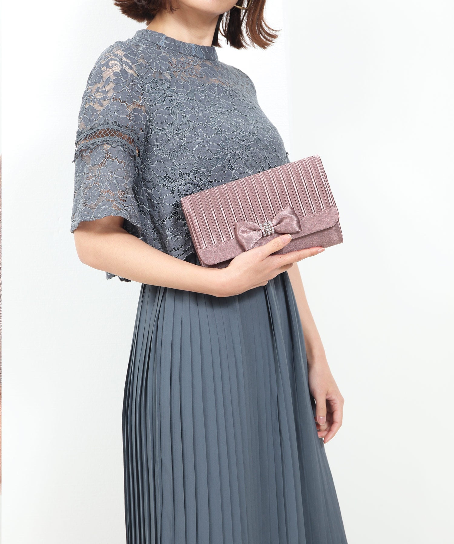 ドレスプラス DRESS+ バッグ クラッチバッグ パーティーバッグ  結婚式 2way