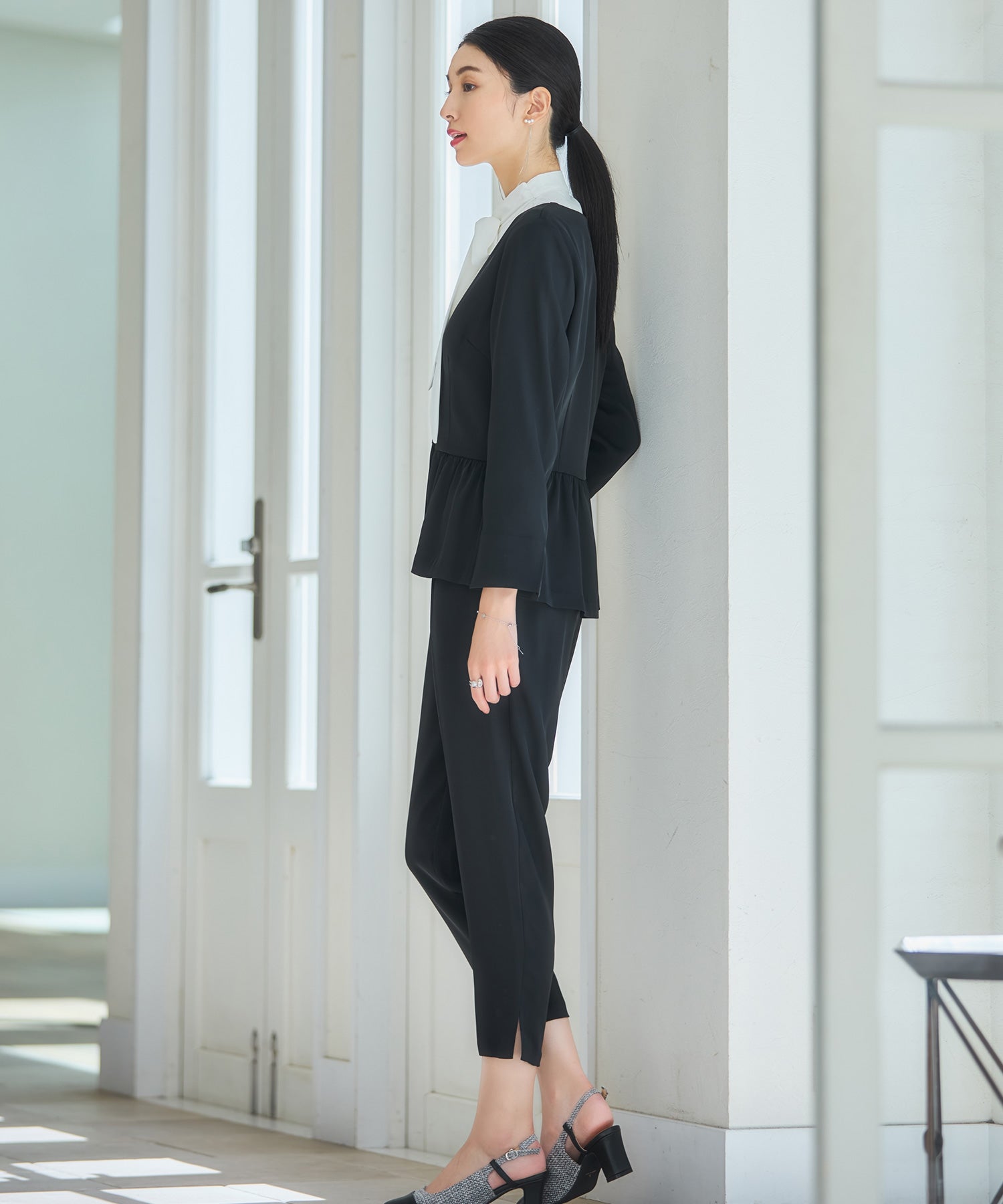 ドレスプラス DRESS+ レディーススーツ セットアップ フォーマルスーツ 通勤