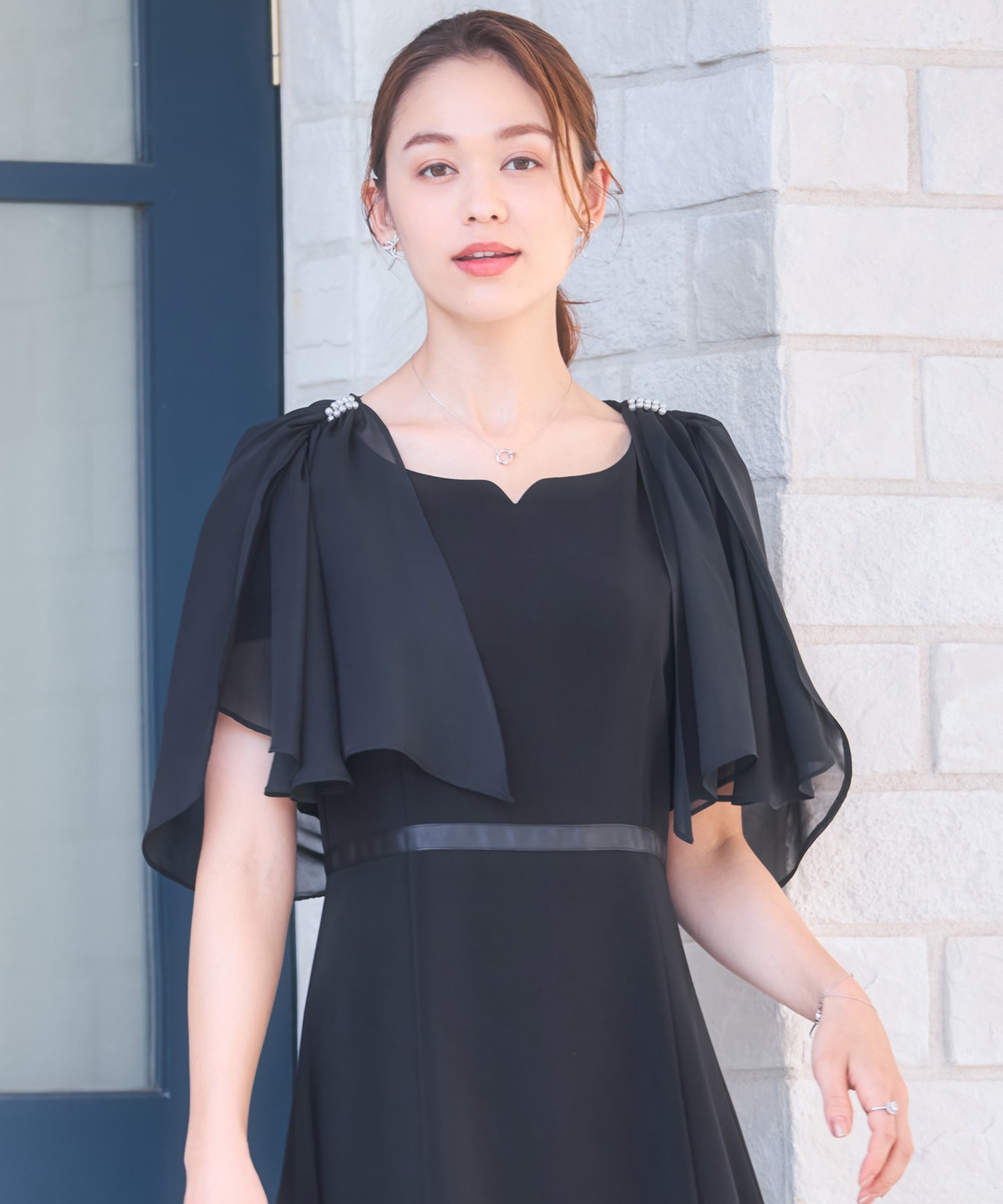 ドレスプラス DRESS+ ボレロ パーティーボレロ デイリー ショート レース
