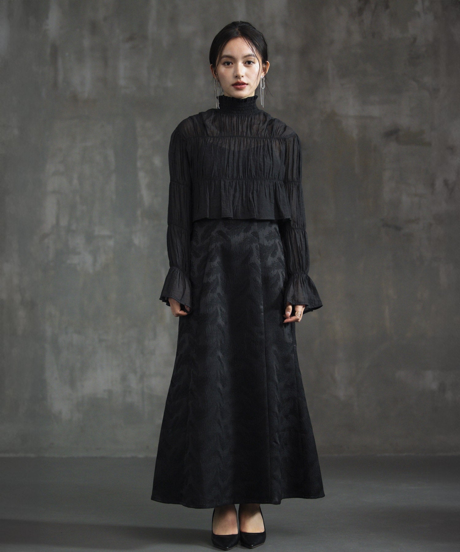 ドレスプラス DRESS+ ドレス セットアップ キャミソールワンピース 結婚式