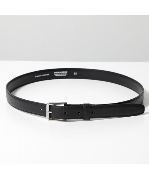 ディースクエアード Dsquared2 DSQUARED2 ナローベルト Classic Buckle Belt BEM0541 1500001 （M802/ブラック） M802/ブラック