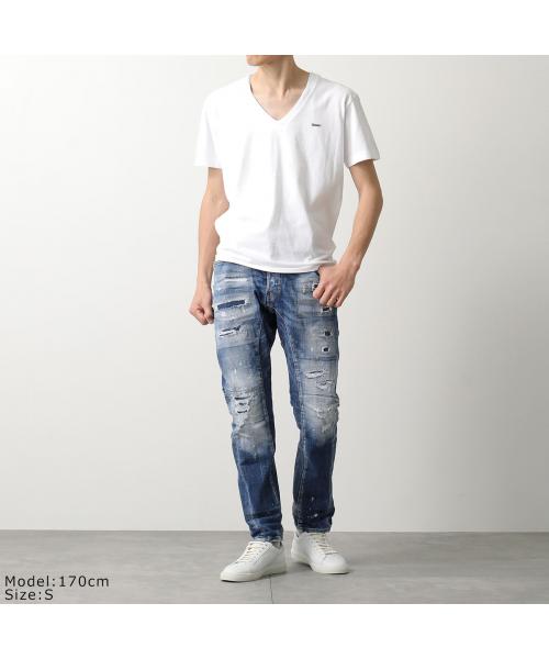 ディースクエアード Dsquared2 DSQUARED2 T恤 S74GD1254 S24662 短袖 上衣