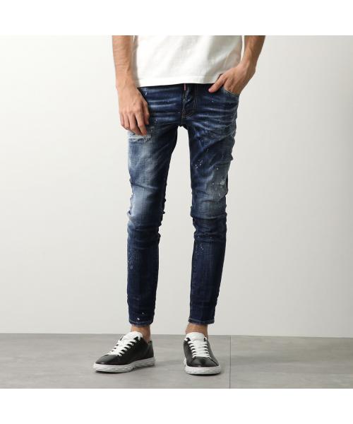 ディースクエアード Dsquared2 DSQUARED2 ジーンス SKATER JEANS S74LB1556 S30664 （470/ブルー） 470/ブルー