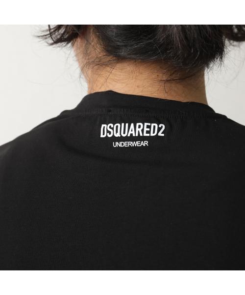 ディースクエアード Dsquared2 DSQUARED2 半袖 Tシャツ Logo T-Shirt D9M3S5980 ISA01 （010/ブラック＋ホワイト） 010/ブラック＋ホワイト