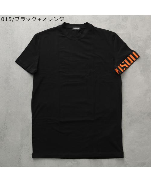 ディースクエアード Dsquared2 DSQUARED2 半袖 Tシャツ Logo T-Shirt D9M3S5980 ISA01 （010/ブラック＋ホワイト） 010/ブラック＋ホワイト