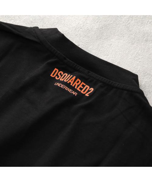 ディースクエアード Dsquared2 DSQUARED2 半袖 Tシャツ Logo T-Shirt D9M3S5980 ISA01 （010/ブラック＋ホワイト） 010/ブラック＋ホワイト