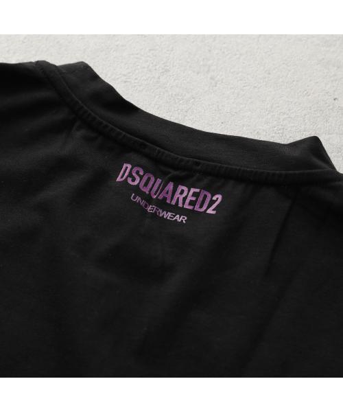 ディースクエアード Dsquared2 DSQUARED2 半袖 Tシャツ Logo T-Shirt D9M3S5980 ISA01 （010/ブラック＋ホワイト） 010/ブラック＋ホワイト