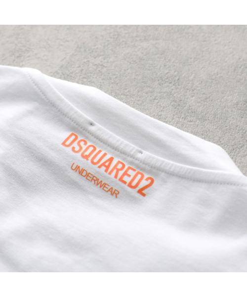 ディースクエアード Dsquared2 DSQUARED2 半袖 Tシャツ Logo T-Shirt D9M3S5980 ISA01 （010/ブラック＋ホワイト） 010/ブラック＋ホワイト