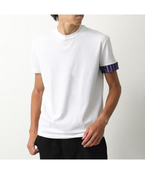 ディースクエアード Dsquared2 DSQUARED2 半袖 Tシャツ Logo T-Shirt D9M3S5980 ISA01 （010/ブラック＋ホワイト） 010/ブラック＋ホワイト