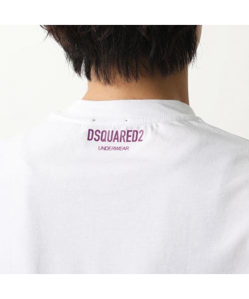 ディースクエアード Dsquared2 DSQUARED2 半袖 Tシャツ Logo T-Shirt D9M3S5980 ISA01 （010/ブラック＋ホワイト） 010/ブラック＋ホワイト