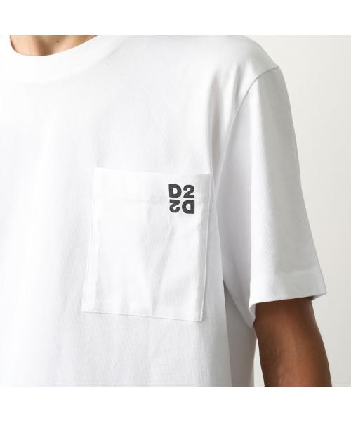ディースクエアード Dsquared2 DSQUARED2 Tシャツ Twin Pack Regular Fit Tee S74GD1475 D20033 （900/ブラック） 900/ブラック