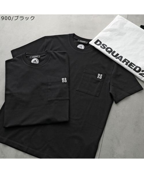 ディースクエアード Dsquared2 DSQUARED2 Tシャツ Twin Pack Regular Fit Tee S74GD1475 D20033 （900/ブラック） 900/ブラック