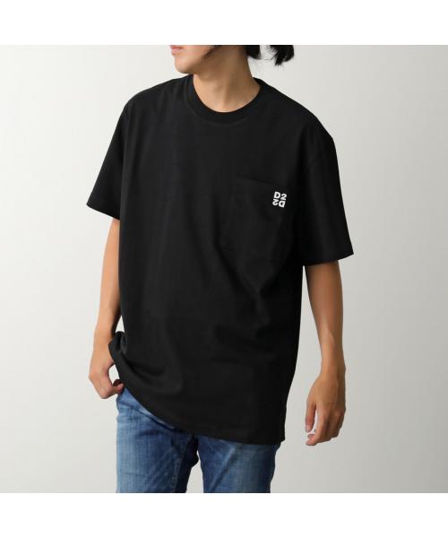 ディースクエアード Dsquared2 DSQUARED2 Tシャツ Twin Pack Regular Fit Tee S74GD1475 D20033 （900/ブラック） 900/ブラック