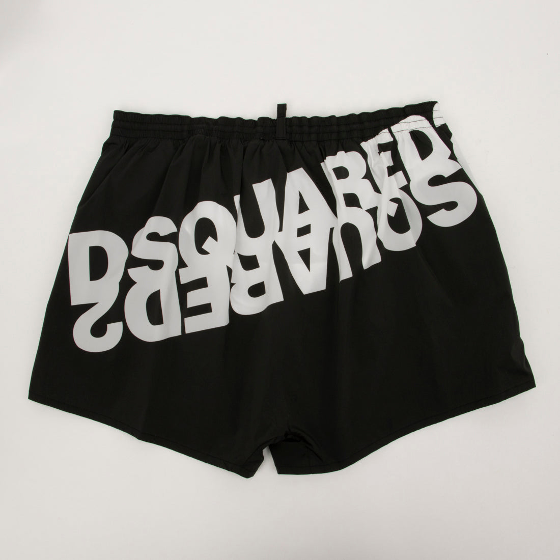 ディースクエアード Dsquared2 MIRROR LOGO SWIM BOXER MIDI 【返品不可商品】 （BLACK） BLACK