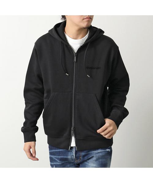 ディースクエアード Dsquared2 DSQUARED2 パーカー Cool Fit Zipped Hoodie S74HG0177 D25006 （900/ブラック） 900/ブラック