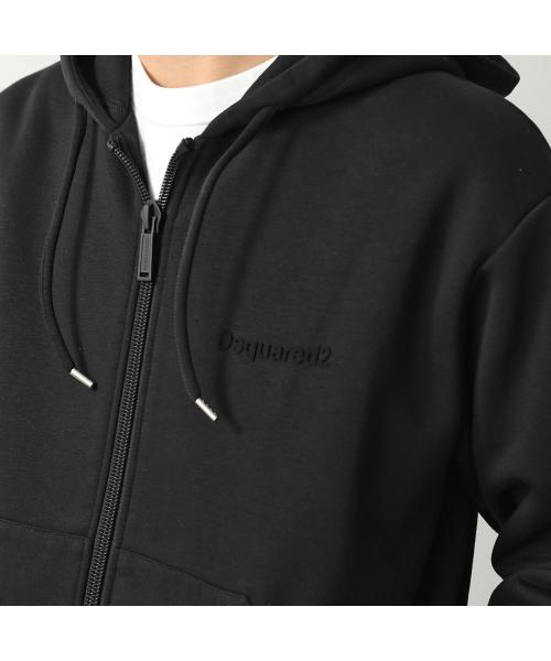 ディースクエアード Dsquared2 DSQUARED2 パーカー Cool Fit Zipped Hoodie S74HG0177 D25006 （900/ブラック） 900/ブラック