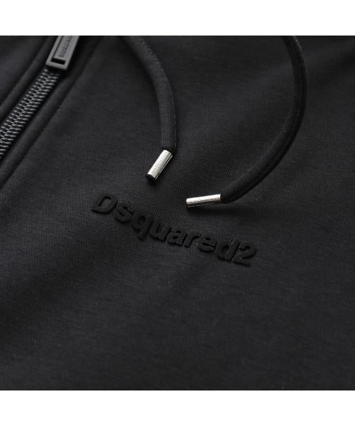 ディースクエアード Dsquared2 DSQUARED2 パーカー Cool Fit Zipped Hoodie S74HG0177 D25006 （900/ブラック） 900/ブラック