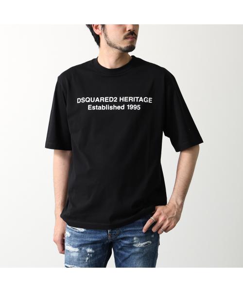 ディースクエアード Dsquared2 DSQUARED2 Tシャツ Loose Fit Heritage S74GD1456 D20020 （900/ブラック） 900/ブラック