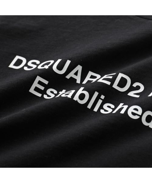 ディースクエアード Dsquared2 DSQUARED2 Tシャツ Loose Fit Heritage S74GD1456 D20020 （900/ブラック） 900/ブラック