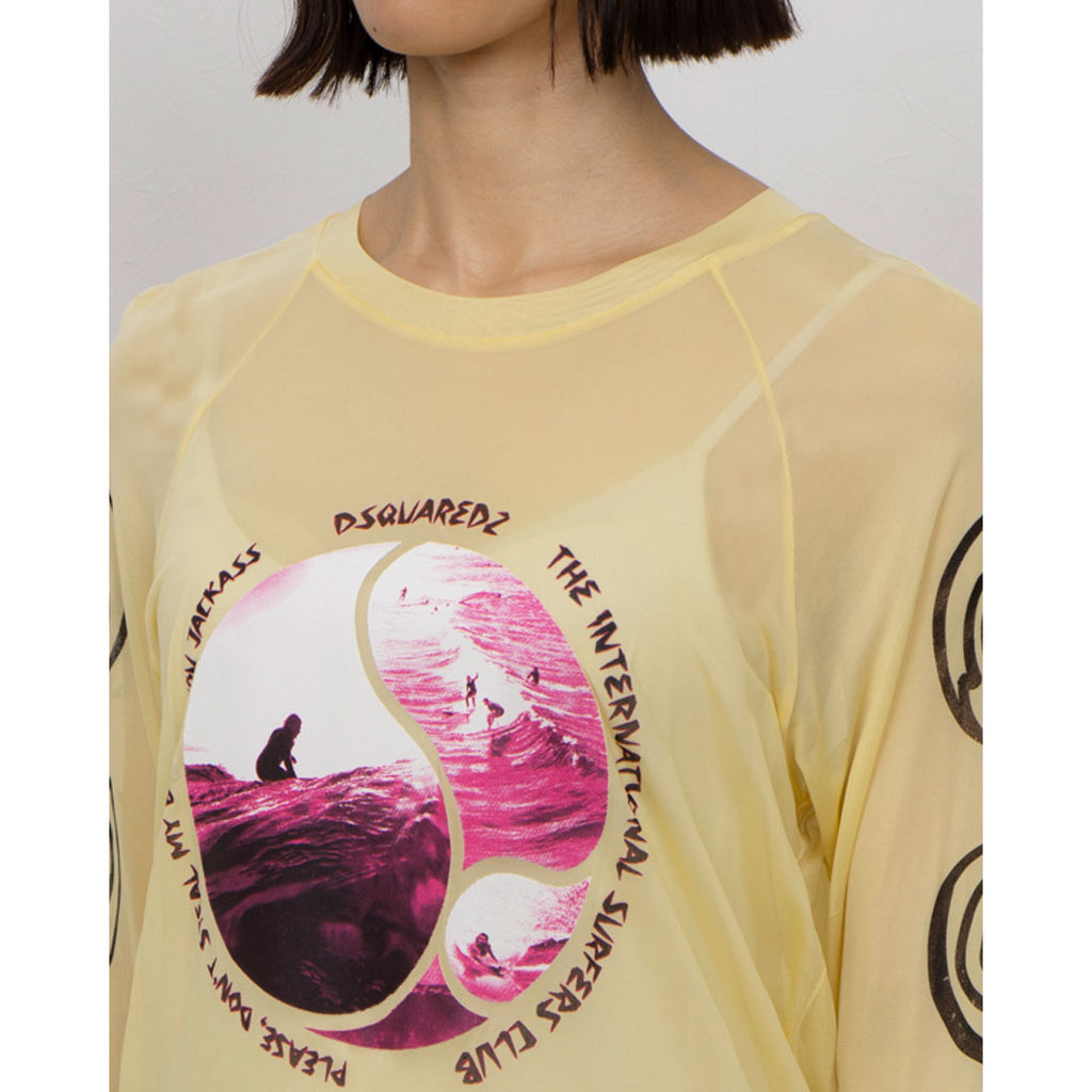 ディースクエアード Dsquared2 S072-D2 FEMALE MAIN COLLECTION 0008-T-shirts （170） ディースクエアード Dsquared2 S072-D2 FEMALE MAIN COLLECTION