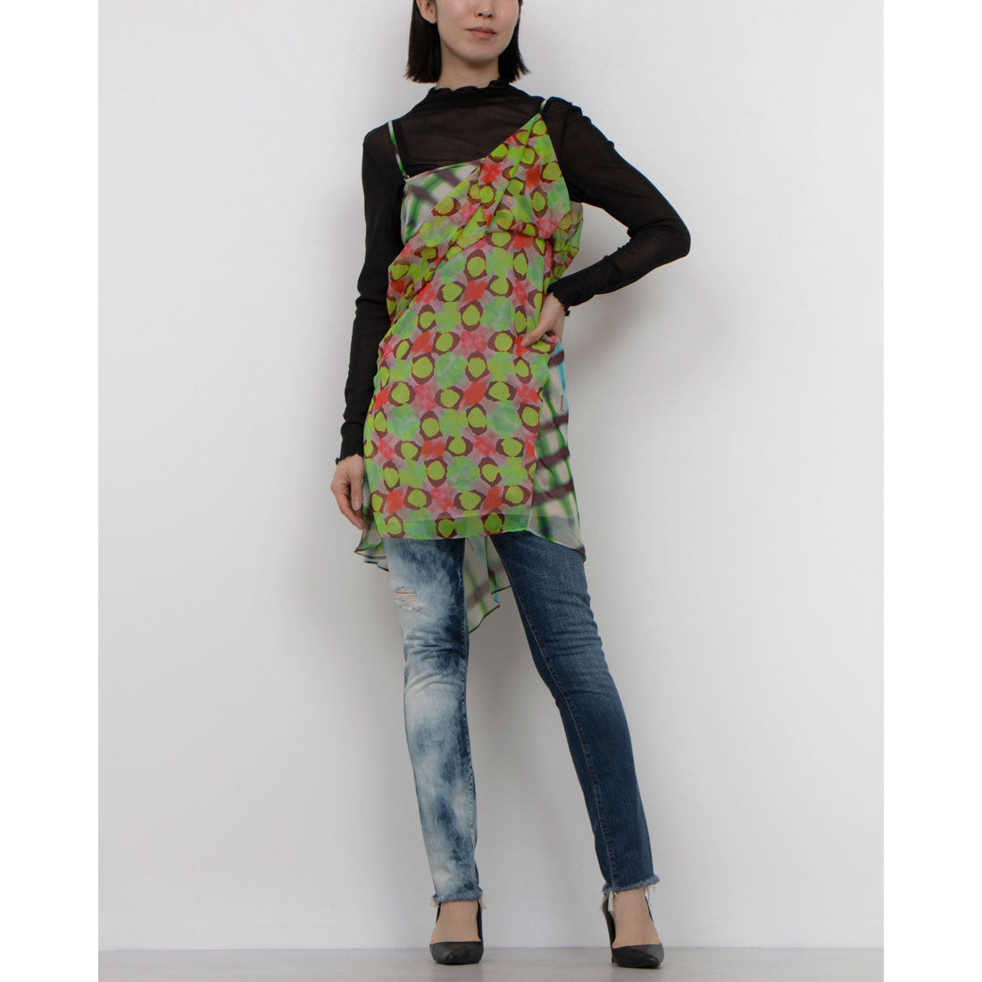 ディースクエアード Dsquared2 S072-D2 FEMALE MAIN COLLECTION 0020-Dresses