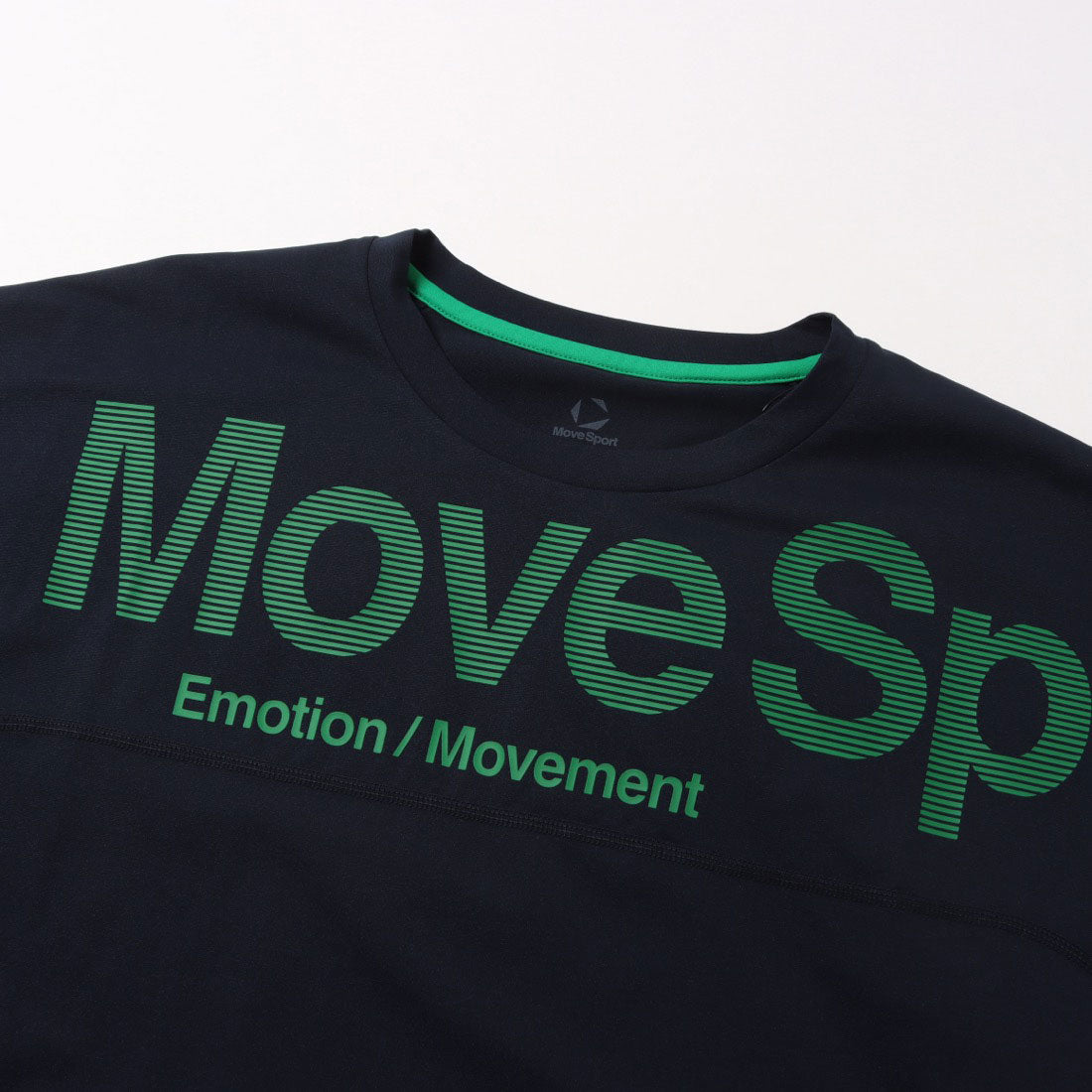 ムーブスポーツ MoveSport メンズ 半袖機能Tシャツ S.F.TECH半袖シャツ ST6SHT01M （ネイビー） ネイビー