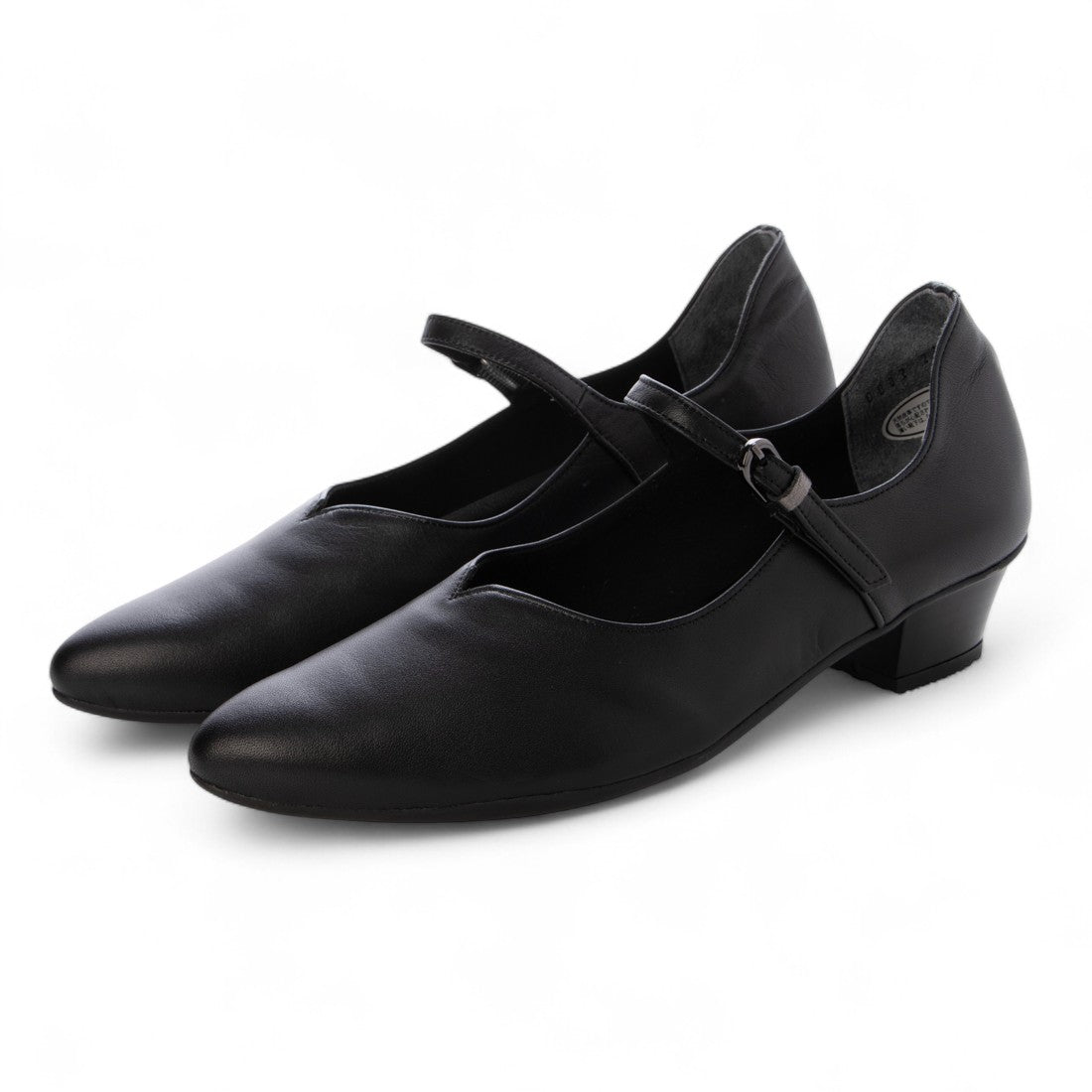 ダッチェス DUCHESS ポインテッドトゥストラップパンプス （BL） BL