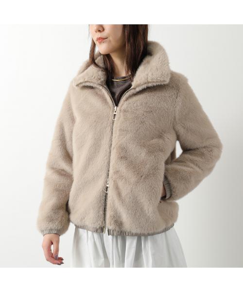 デュノ DUNO DUNO ショートブルゾン MANILA PEJO マニラ エコファー （22/ベージュ） 22/ベージュ