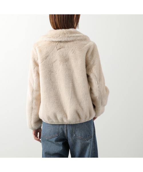 デュノ DUNO DUNO ショートブルゾン MANILA PEJO マニラ エコファー （22/ベージュ） 22/ベージュ