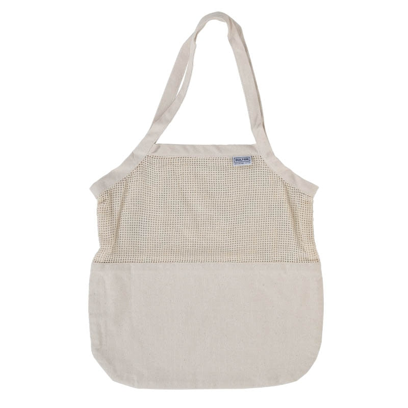 ダルトン DULTON COTTON HALF MESH BAG L （NATURAL） NATURAL