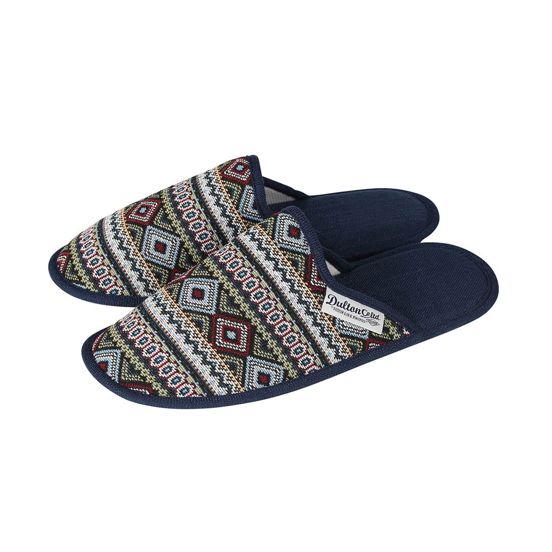 ダルトン DULTON SLIPPERS MEN SAMOA （NAVY） NAVY