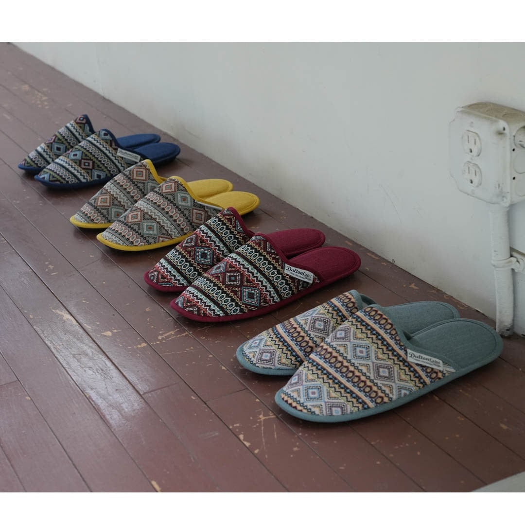 ダルトン DULTON SLIPPERS MEN SAMOA （NAVY） NAVY