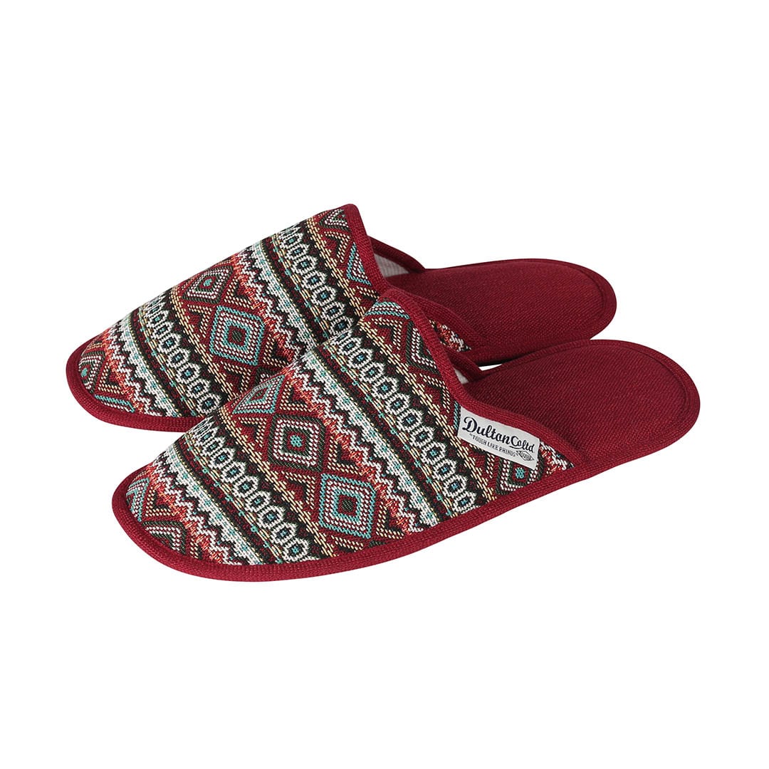 ダルトン DULTON SLIPPERS MEN SAMOA （RED） RED