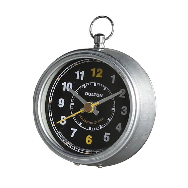ダルトン DULTON MAGNETIC CLOCK ROUND BLACK【返品不可商品】 （BLACK） BLACK